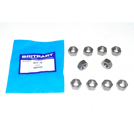 Britpart ecrou fixation de pivot inferieur series (594104)