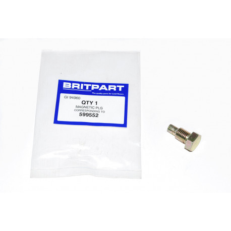 Britpart drain plug Defender 90, 110, 130 et Discovery 1 (599552)