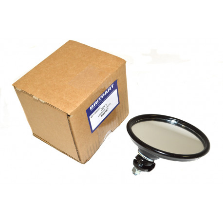 Britpart retroviseur rond plastique noir serie (606187)