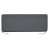 coussin assise banquette laterale en tissu techno 810 mm