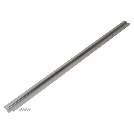 Britpart profile de fixation tapis arriere arriere acier inoxydable Defender 90, 110, 130 (AFP710120)