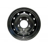jante acier 6 5j x 16 noir Defender 90, 110, 130