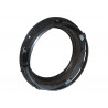 1 entourage de phare noir 7" avec kit de fixations optique