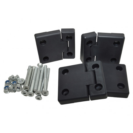 Britpart defender 2nd row door hinges anodi (0ITCJ)