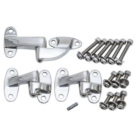 Britpart Kit Charnière INOX porte arrière de coffre (DA1392)