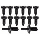 Britpart Kit d'agrafes noires de garniture de porte (DA1412)