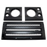 calandre xs  et 2 contour de phares Defender 90, 110, 130