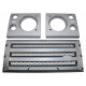 xs front grill and lamp cover set