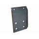 PLAQUE ET SUPPORT DE FIXATION