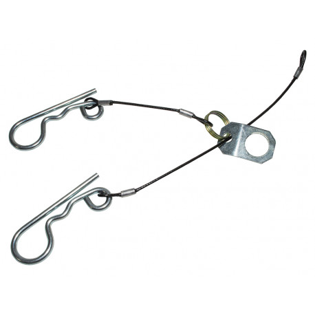 Dixon bates chain tag and clip lanyard Defender 90, 110 (DA2123A)