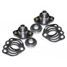 kit de pivots supérieur droit gauche avec roulements Defender 90 110 130