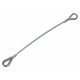 cable for spare wheel carrier