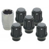 locking wheel nut kit black only