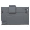Panneaux de porte arriere gris clair defender