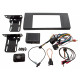 black l322 2 x din radio kit (ampl