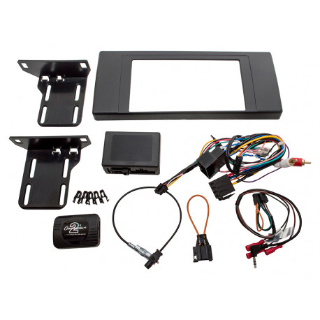 Oem black l322 2 x din radio kit (ampl (0MQAA)