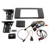 black l322 2 x din radio kit (ampl