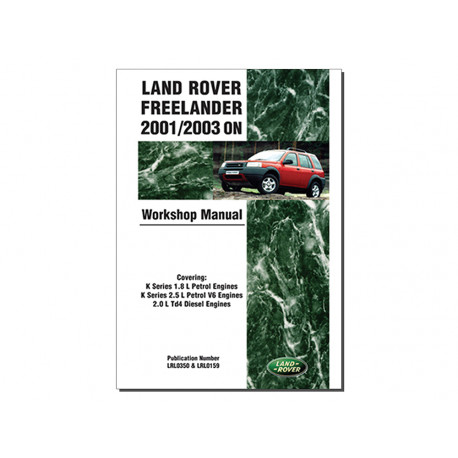 Land rover manuel d atelier enanglais Freelander 1 (63702)