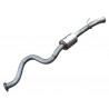 SILENCIEUX ARRIERE 110 TD5 OU TD4 ACIER INOXIDABLE