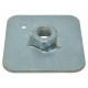 plaque de contrainte ceinture de securite