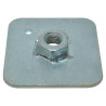 plaque de contrainte ceinture de securite