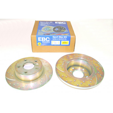 Ebc paire de disques de frein de performance ebc - arrière  Range P38 (SDB000470)