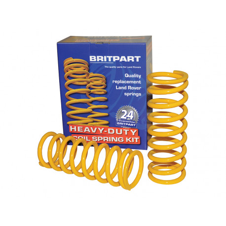 Britpart kit ressorts arriere+50mm Defender 90, 110, 130, Discovery 1, 2, Range Classic (63916)