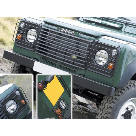 Britpart Kit 6 grilles de feux avant et arriere type WOLF (64087)