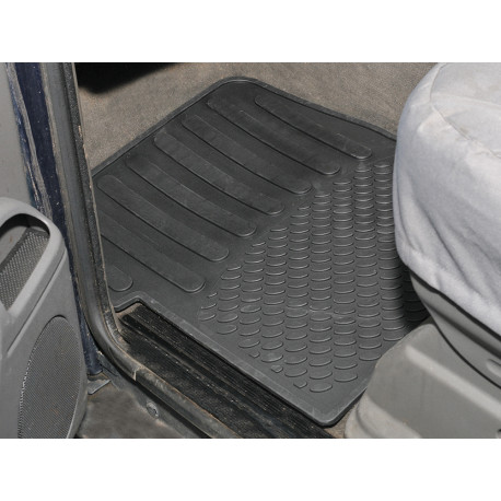 Britpart paire de tapis avant de sol en caoutchouc Discovery 2 (64100)