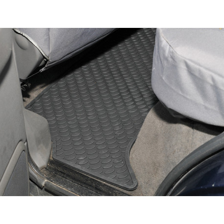 Britpart paire de tapis arriere de sol en caoutchouc Discovery 2 (64101)