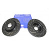 paire de disques de frein de performance ebc - avant / ventilé Range Sport