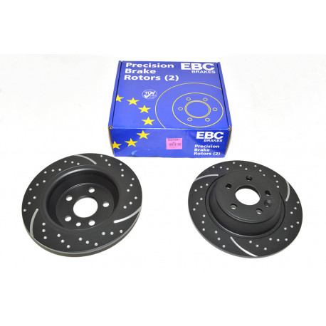 Ebc paire de disques de frein de performance ebc - arriere (LR027123)