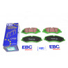 ebc green stuff plaquettes de frein - avant