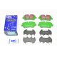 Ebc plaquettes de frein ebc green stuff - arriere (LR036574)