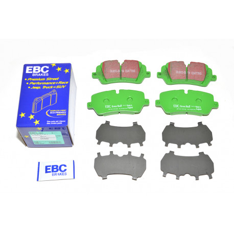 Ebc plaquettes de frein ebc green stuff - arriere (LR036574)