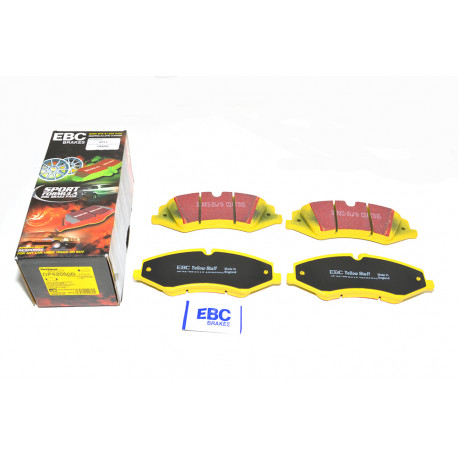 Ebc plaquettes de frein ebc yellow stuff - avant (LR021253)