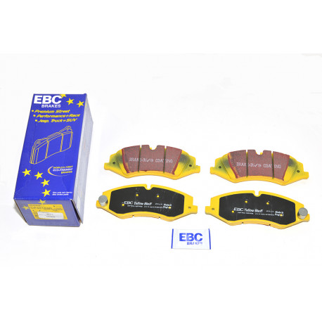 Ebc plaquettes de frein ebc yellow stuff - avant (LR051626)