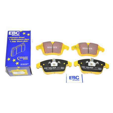 Ebc plaquettes de frein avant ebc yellow stuff (LR004936)