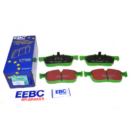 Ebc plaquettes de frein avant ebc green stuff (LR072681)