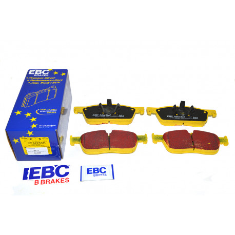 Ebc plaquettes de frein avant ebc yellow stuff (LR072681)