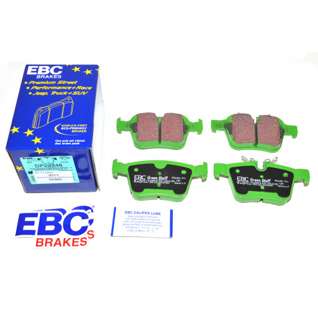 Ebc plaquettes de frein arriere ebc yellow stuff (LR061385)