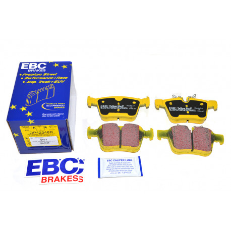 Ebc plaquettes de frein  arriere ebc yellow stuff (LR061385)