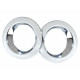 enjoliveur antibrouillard avant  chrome L322