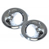 enjoliveur antibrouillard avant  chrome Freelander 2
