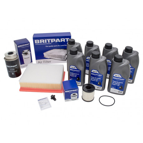 Britpart kit filtration td4 ET HUILE MOTEUR (DA6040)