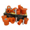 kit silentbloc polybush orange range rover sport