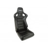 Siege baquet corbeau rrs simili cuir (pair)