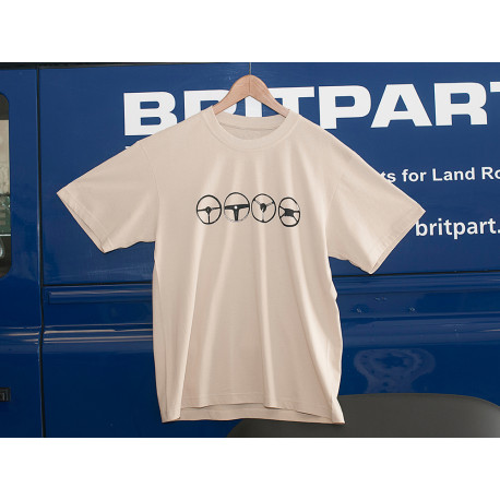 Britpart steering wheels t-shirt-s Defender 90, 110, 130 (0J9JW)