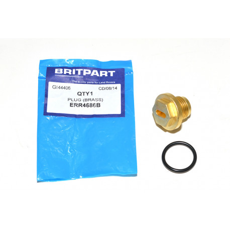 Britpart Bouchon metal thermostat Defender 90 110 130 Discovery 1 Range Classic (ERR4686)