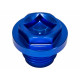 bouchon metal bleu